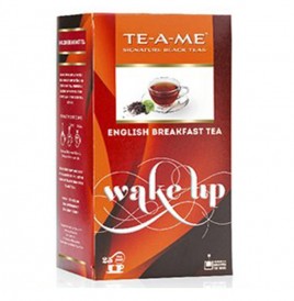 Te-A-Me English Breakfast Tea Wake Up  Box  25 pcs